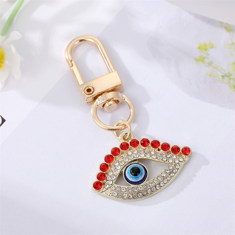 Wholesale Drip Oil Spot Drill Resin Patch Eyes Keychains